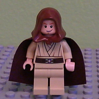 LEGO Minifigure -- Obi-Wan Kenobi-Star Wars / Star Wars Episode 1 -- SW0329 -- Creative Brick Builders
